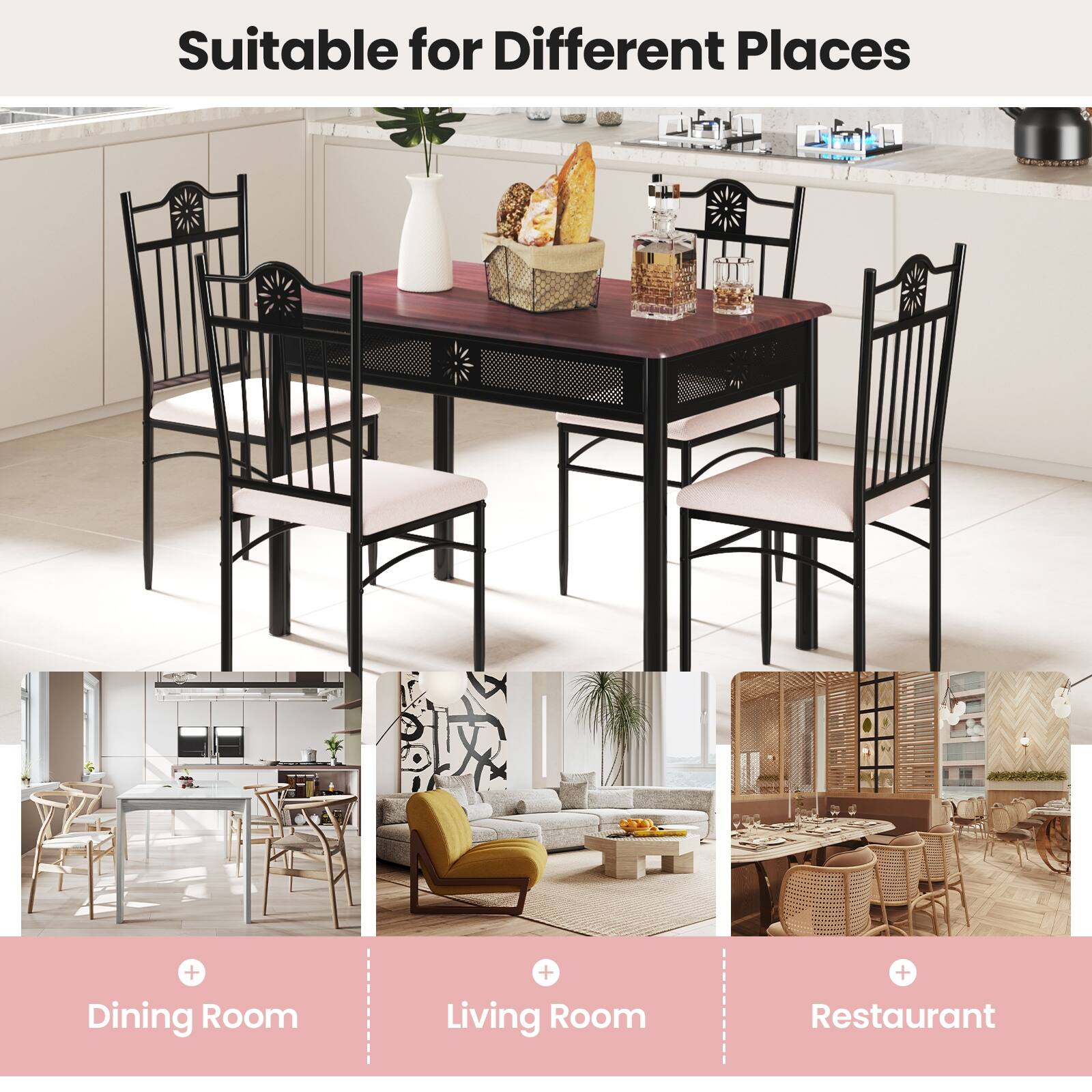 Suitable for Different Places

Dining Room
Living Room
Restaurant