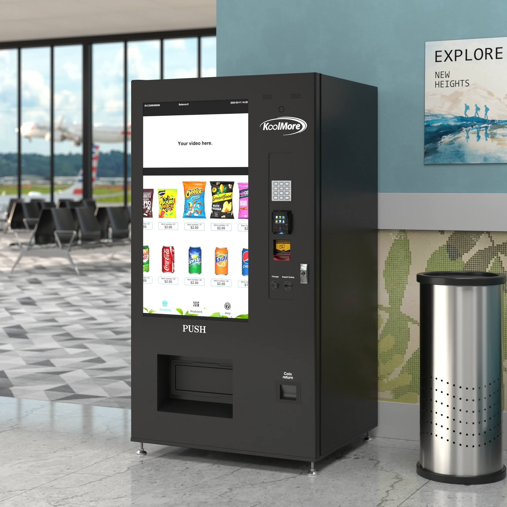 EXPLORE NEW HEIGHTS

KoolMore

Your video here.

PUSH

Coca-Cola
$2.00

Sprite
$2.00

Fanta
$2.00

Diet Coke
$2.00

Oreo
$2.00

Smartfood
$2.00

Candy
$2.00

Candy
$2.00

Candy
$2.00

Candy
$2.00

Candy
$2.00

Candy
$2.00

Candy
$2.00

Candy
$2.00

Candy
$2.00

Candy
$2.00

Candy
$2.00

Candy
$2.00

Candy
$2.00

Candy
$2.00

Candy
$2.00

Candy
$2.00

Candy
$2.00

Candy
$2.00

Candy
$2.00

Candy
$2.00

Candy
