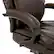 Alt View 16. La-Z-Boy - Premium Hyland Executive Office Chair with AIR Lumbar Technology - Coffee Brown.