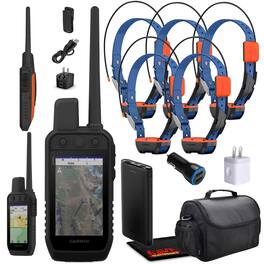 Garmin - Alpha 300 Handheld With 5x Alpha T20 Advanced Tracking & Training System