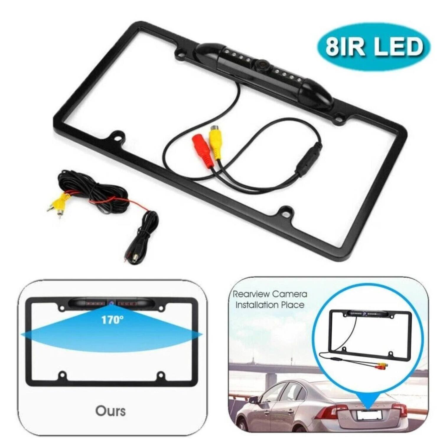 8IR LED

170°

Ours

Rearview Camera Installation Place