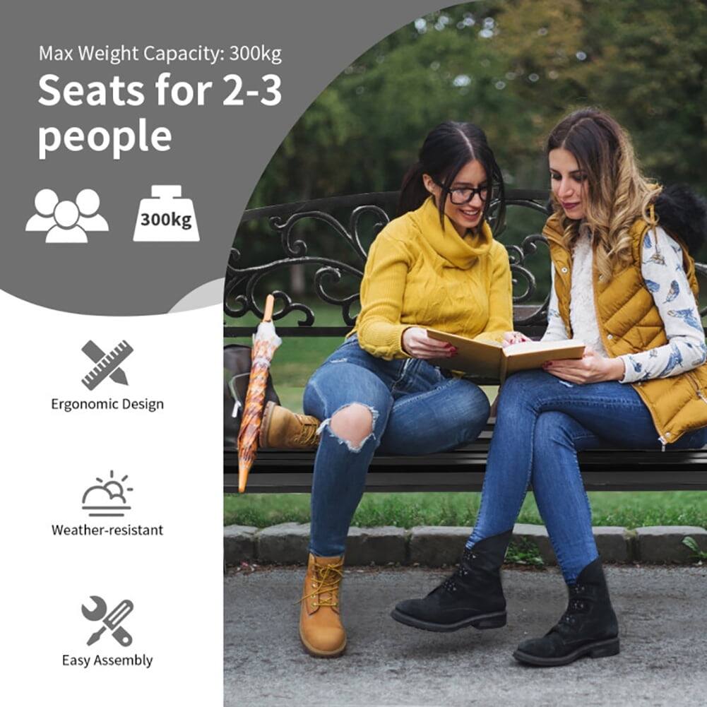 Max Weight Capacity: 300kg  
Seats for 2-3 people  
300kg  
Ergonomic Design  
Weather-resistant  
Easy Assembly