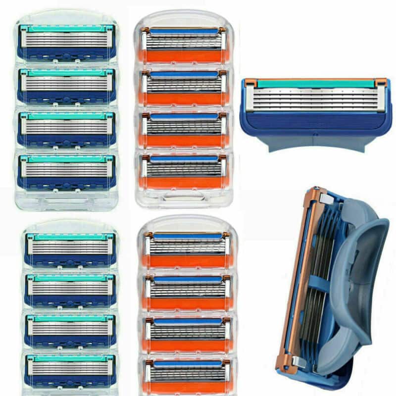Oumilen - 16PCS Shaving Razor Blades For Men Smooth Shaving To Shave Beard Blades