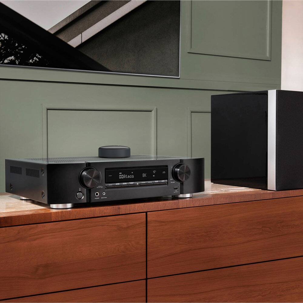 Alt View 8. WiiM - Mini Wireless Audio Streamer with Hi-Res Audio and Multi-Room Stereo - Black.