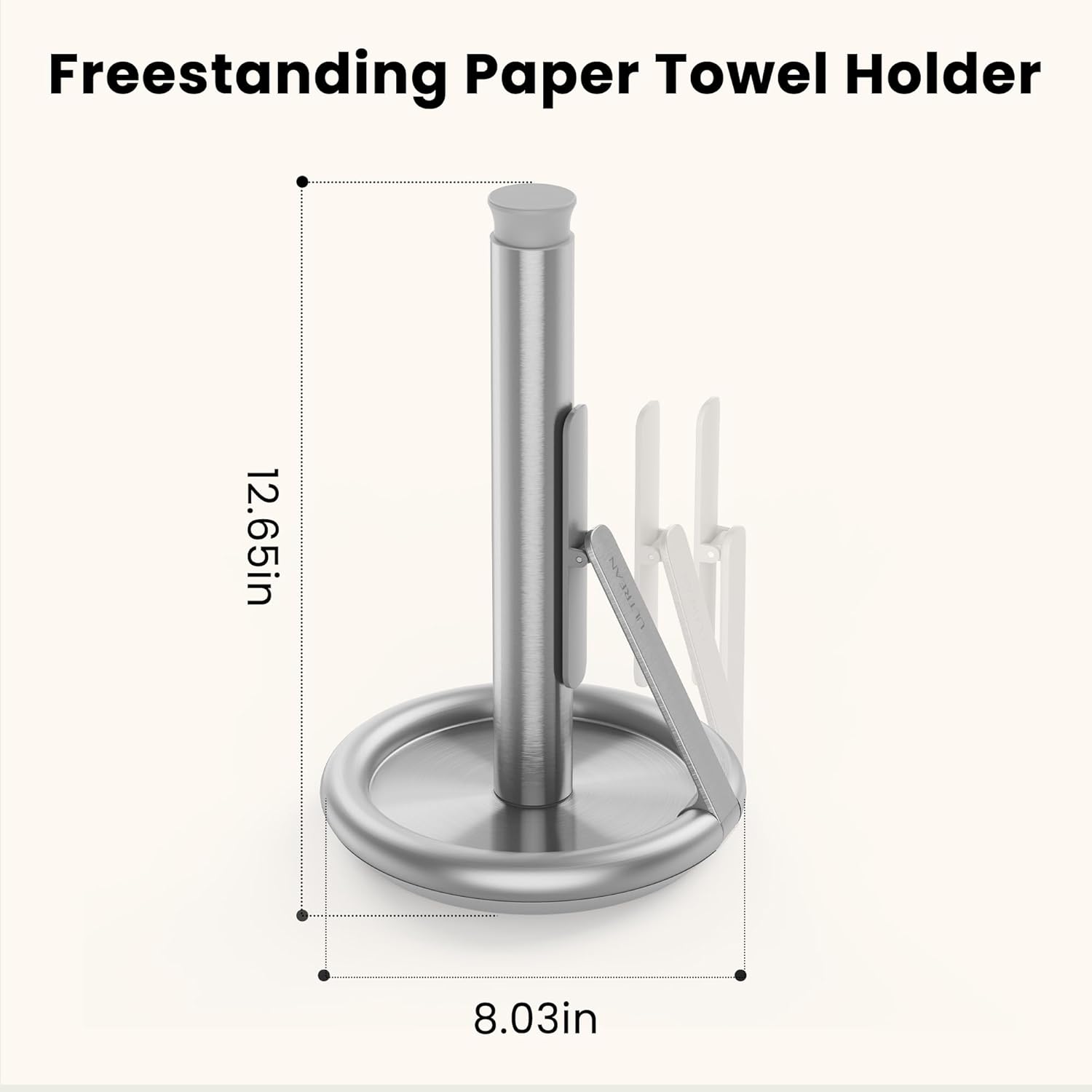 Freestanding Paper Towel Holder  
12.65in x 8.03in