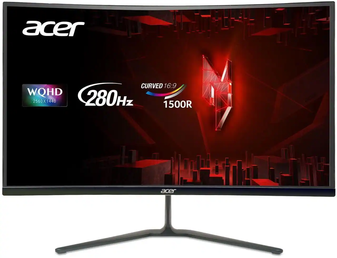 Acer
CURVED 16:9
WQHD 2560X1440
280Hz
1500R