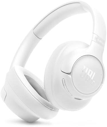 Alt View 2. JBL - Tune 730BT Wireless Over-Ear Headphones with Case - White.