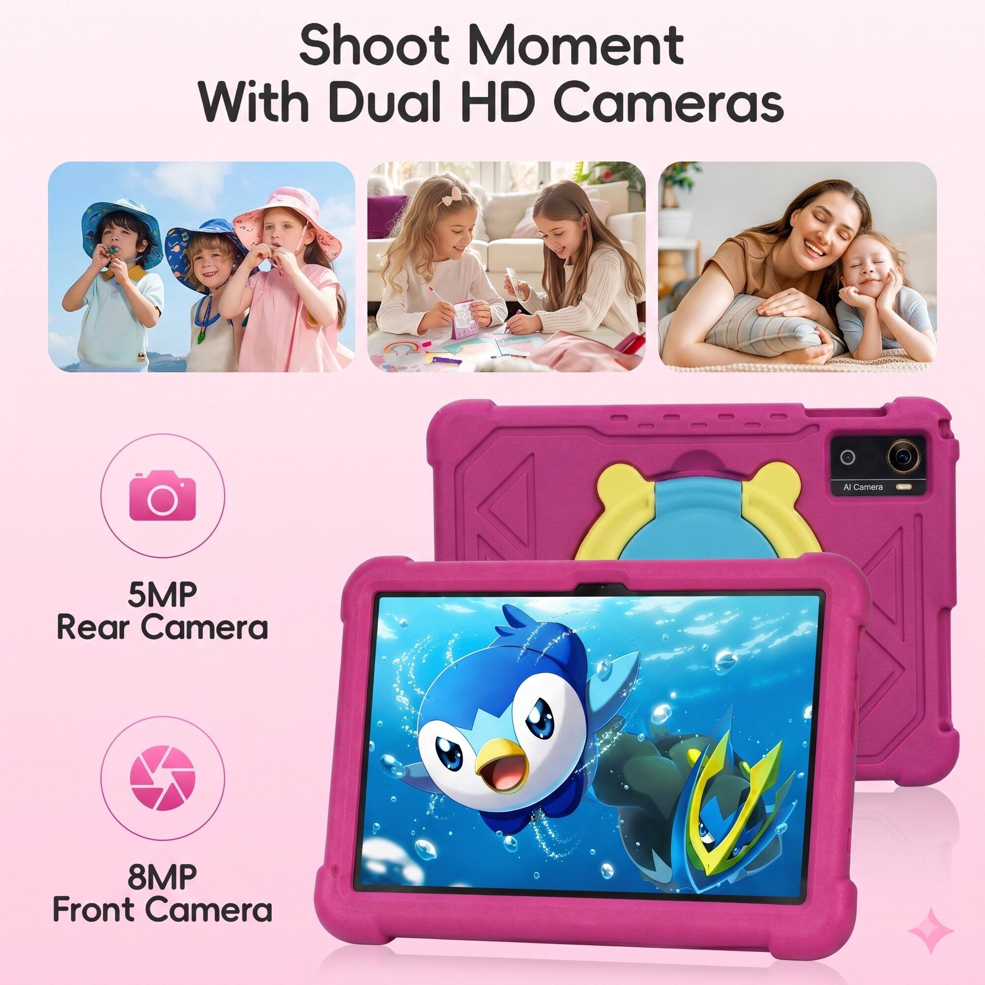 Shoot Moment With Dual HD Cameras

AI Camera

5MP Rear Camera

8MP Front Camera
