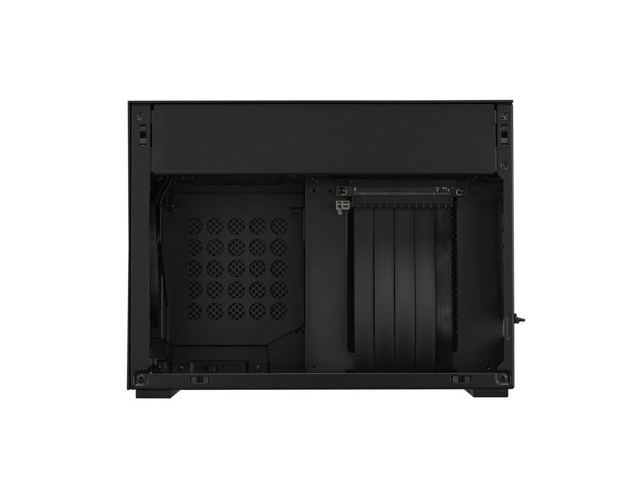 Lian Li A4 H2O Black SPCC / Aluminum Mini ITX Computer Case, PCI4