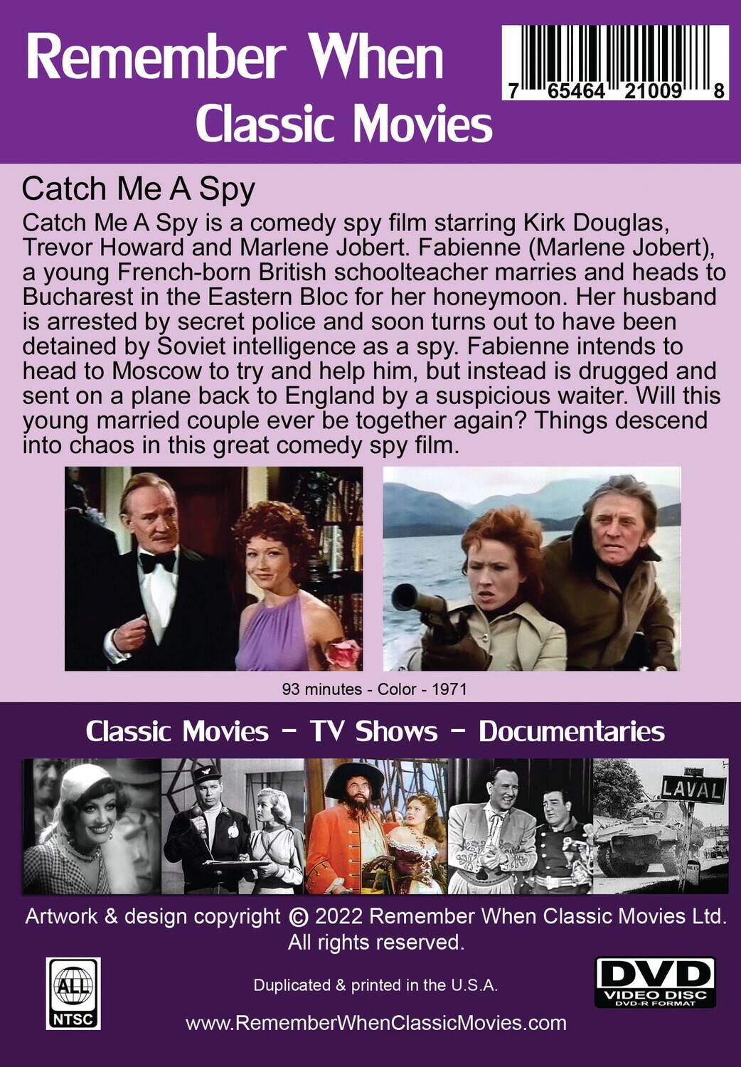 Alt View 1. Catch Me a Spy   - DVD.