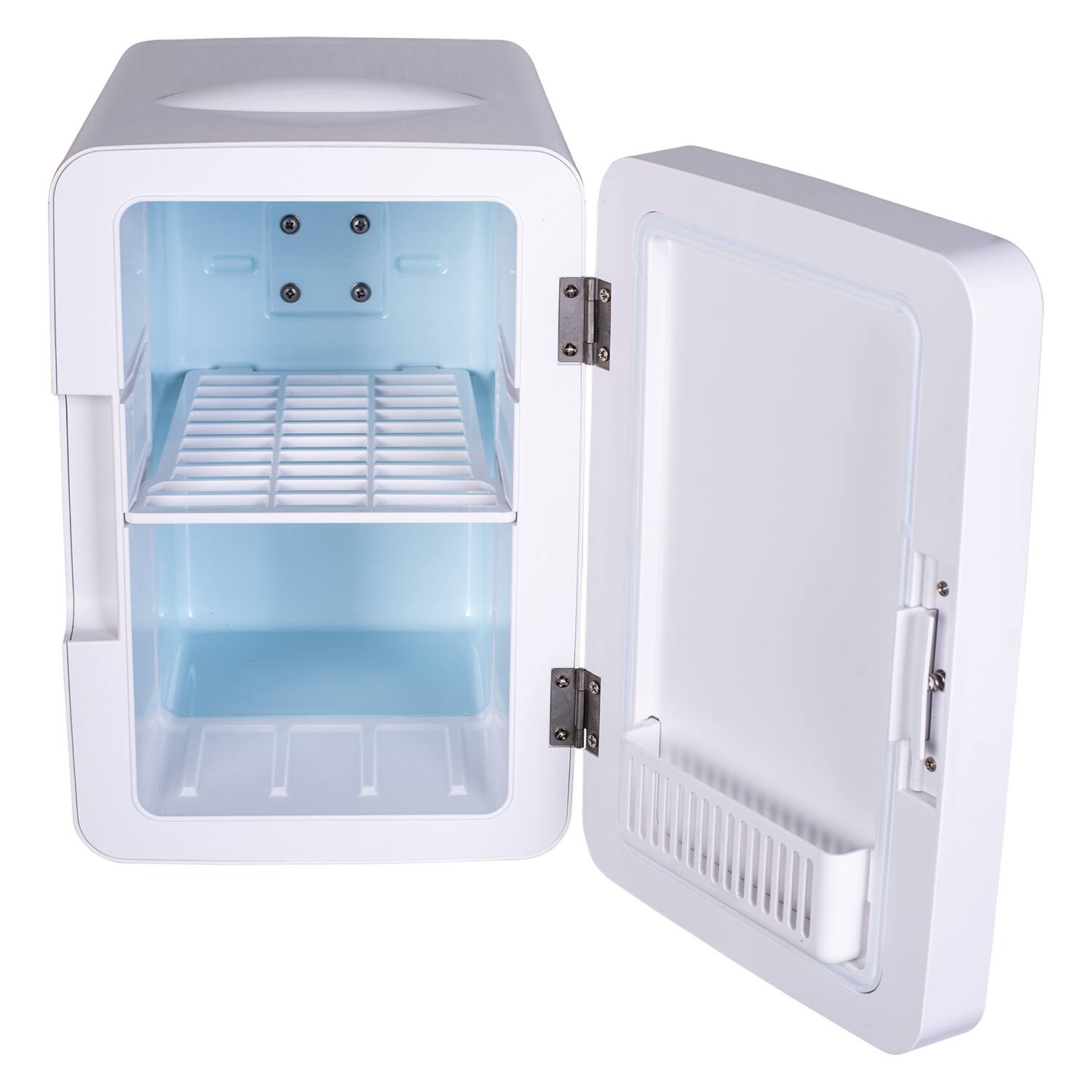 Alt View 1. Frigidaire - Frigidaire Efmis170_b-white 6.5-l 9-can Mini Portable Personal Fridge With Lighted Mirror Door (white) - white.