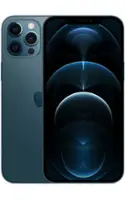 Apple - Pre-Owned Good iPhone 12 Pro 5G 256GB (Unlocked) - Pacific Blue - Front_Zoom