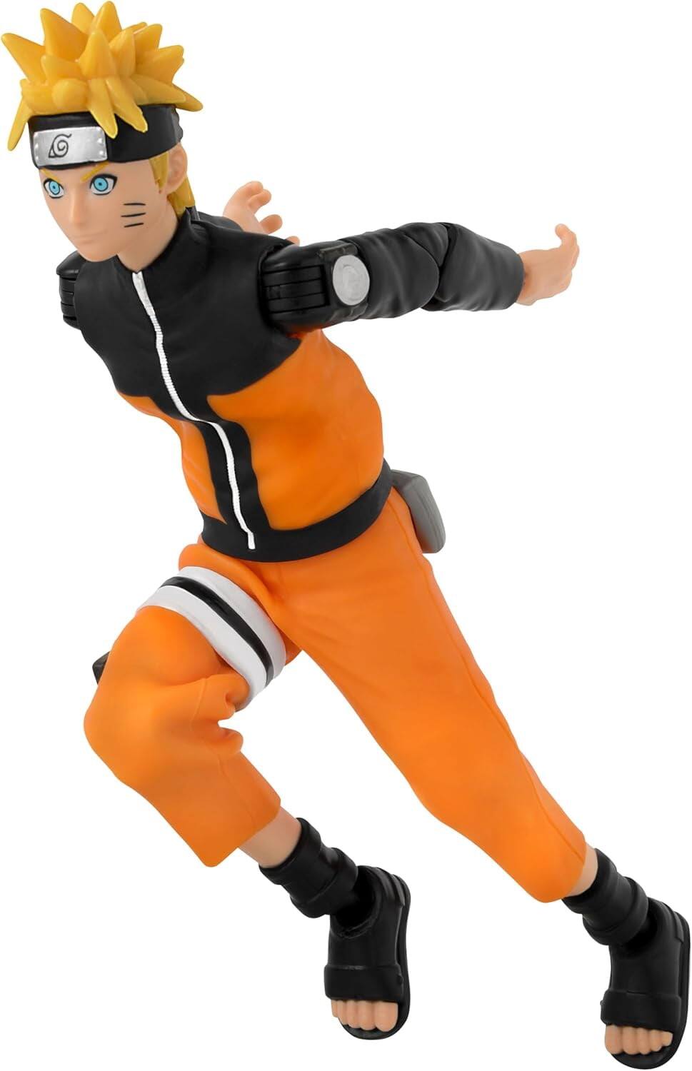 Left. BANDAI NAMCO Entertainment - Anime Heroes - Naruto - Naruto Uzumaki (Renewal ver.) 6.5" Action Figure.