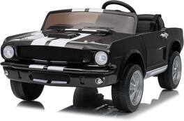 Homhougo - 24V Kids Electric Ride On Car, 2 Seater Battery Powered Vehicle w/ Parent Remote, LED Lights, Music