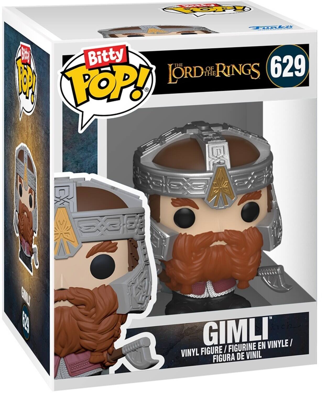 Bitty POP! THE LORD OF THE RINGS 629 GIMLI FIGURINE EN VINYLE / VINYL FIGURE / FIGURA DE VINIL