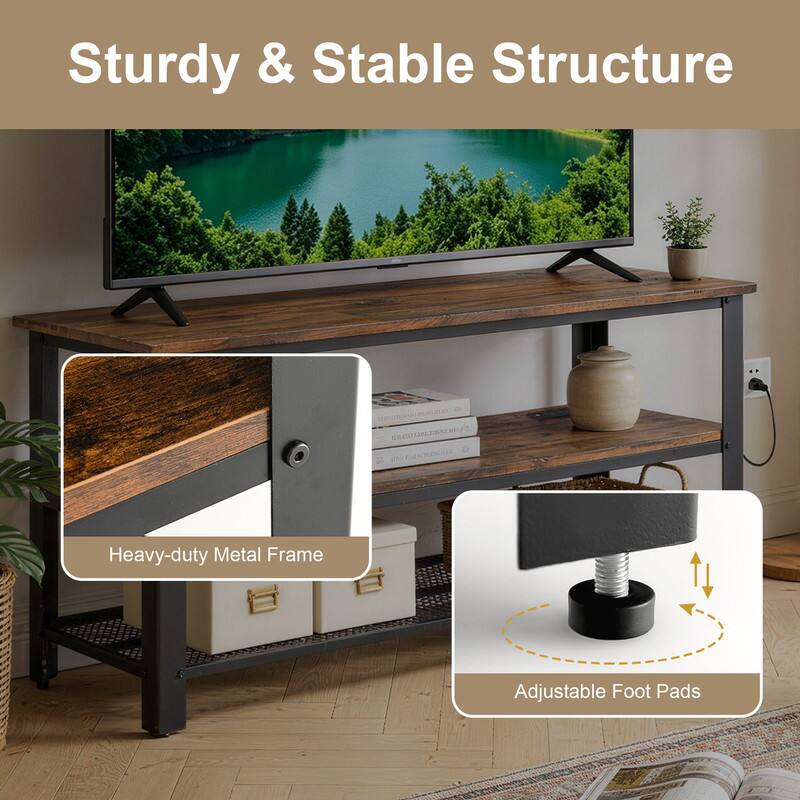 Sturdy & Stable Structure

Heavy-duty Metal Frame

Adjustable Foot Pads