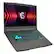 Angle. MSI - Thin A15 15.6" 144Hz Gaming Laptop FHD - AMD Ryzen 5 7535HS with 16GB Memory - NVIDIA GeForce RTX 3050 - 512GB SSD - Black.