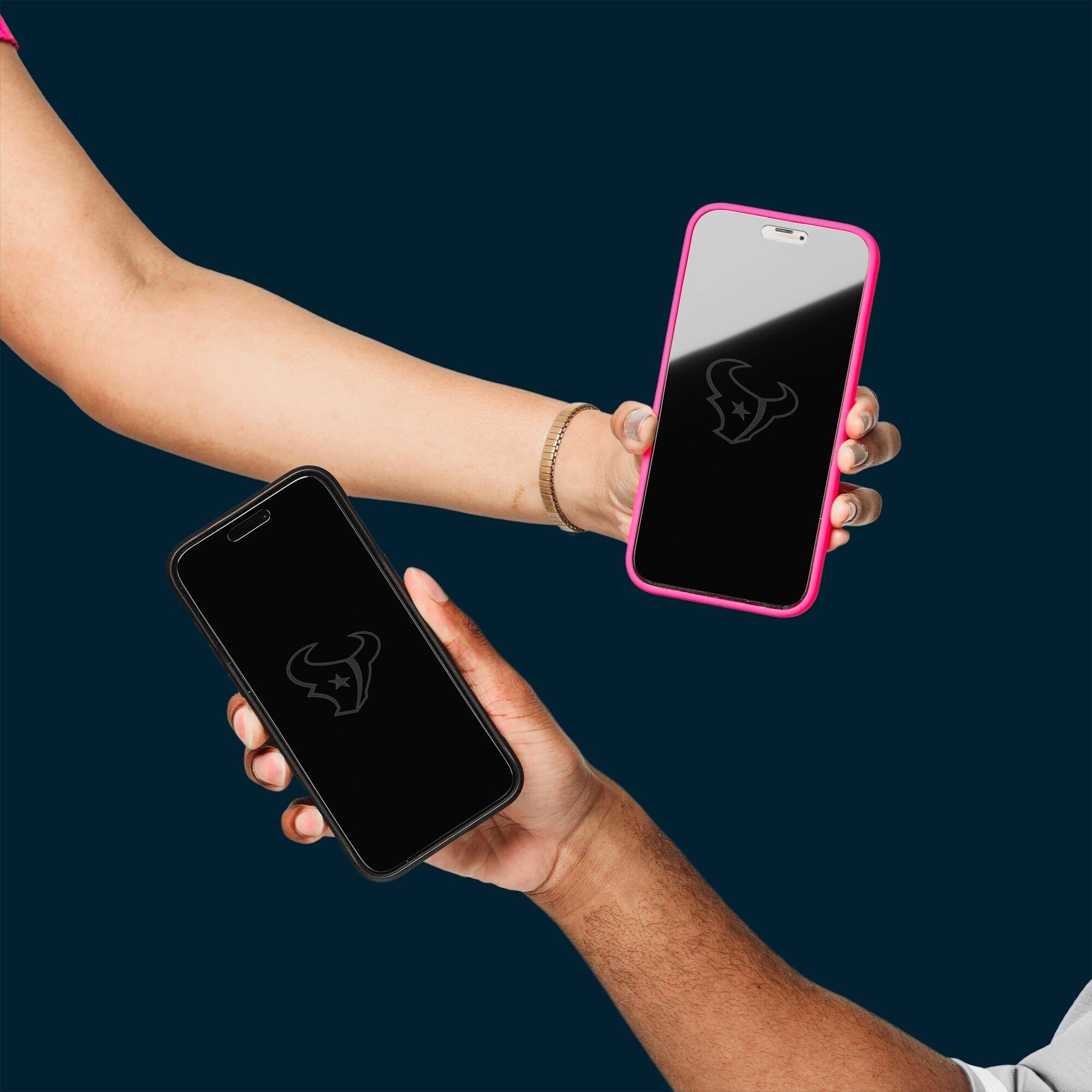 Alt View 3. Screen Skinz - iPhone Privacy Glass Screen Protector - 15 Plus/15 Pro Max/16 Plus - Multicolor.