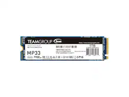 Team Group - MP33 M.2 2280 1TB PCIe 3.0 x4 with NVMe 1.3 3D NAND Internal Solid State Drive (SSD) TM8FP6001T0C101