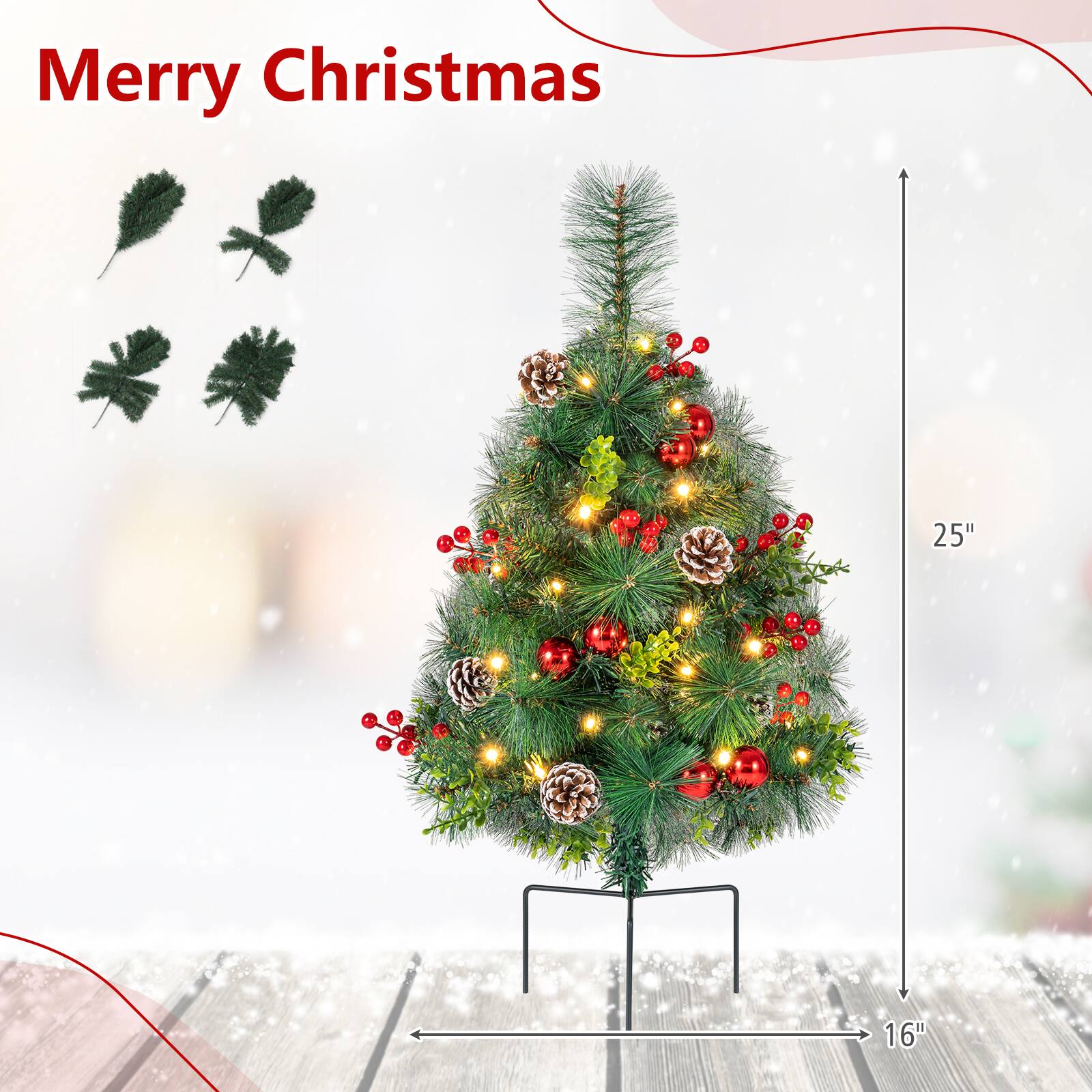 Merry Christmas

25"  
16"