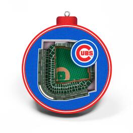 YouTheFan - Chicago Cubs 3D Stadium Ornament - Multicolor