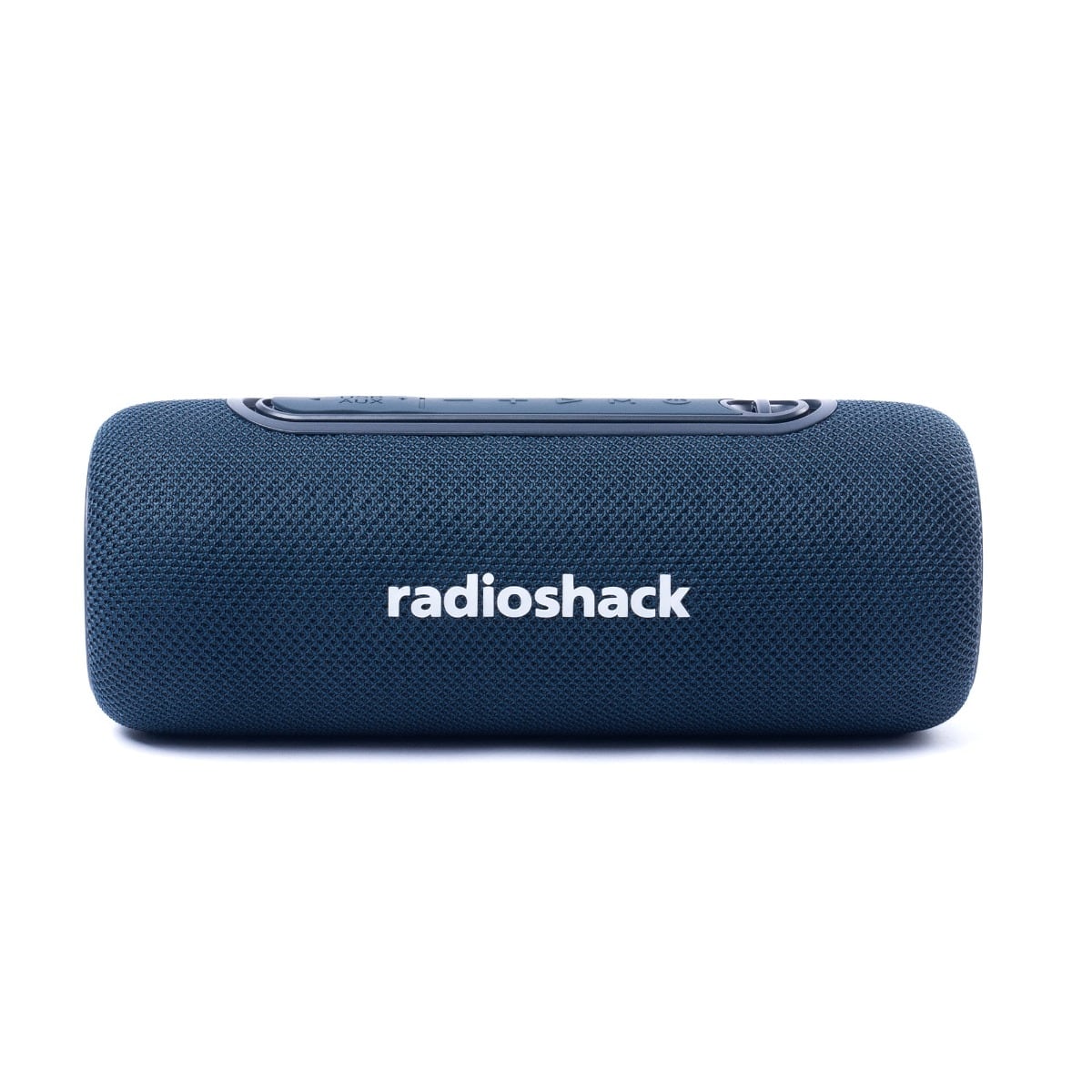 Front. RadioShack - Bluetooth speaker mini with RGB Lights 4001770 - Blue.