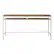 Front. OSP Home Furnishings - 60" Writing Desk - Taupe/Brown.