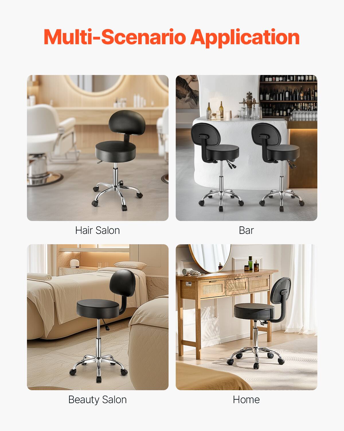 Multi-Scenario Application
Hair Salon
Bar
Beauty Salon
Home