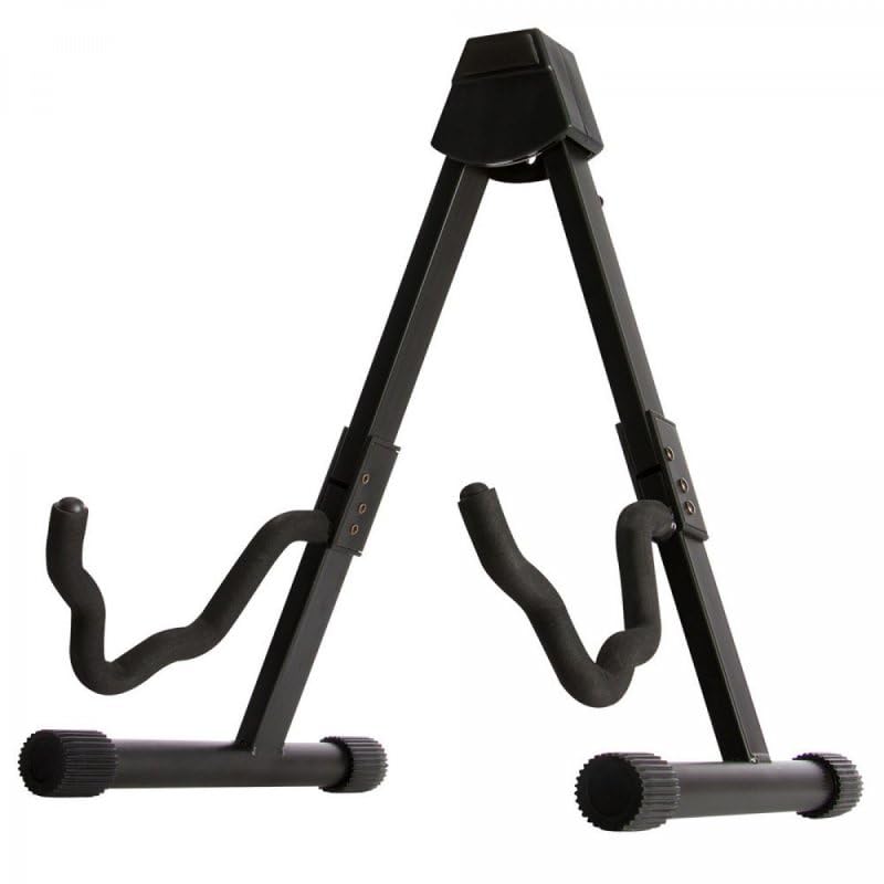 Alt View 6. On Stage Stands - On-Stage GS7364 Collapsible A-Frame Guitar Stand,Black - Black.