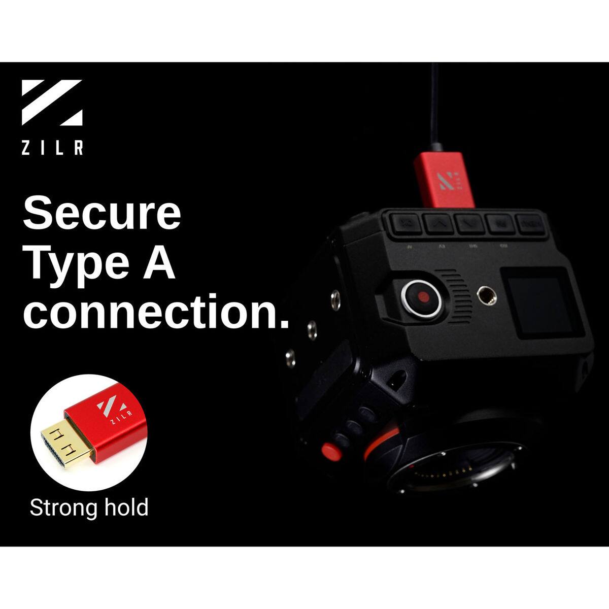ZILR Secure Type A connection.  
Z ZILR  
Strong hold