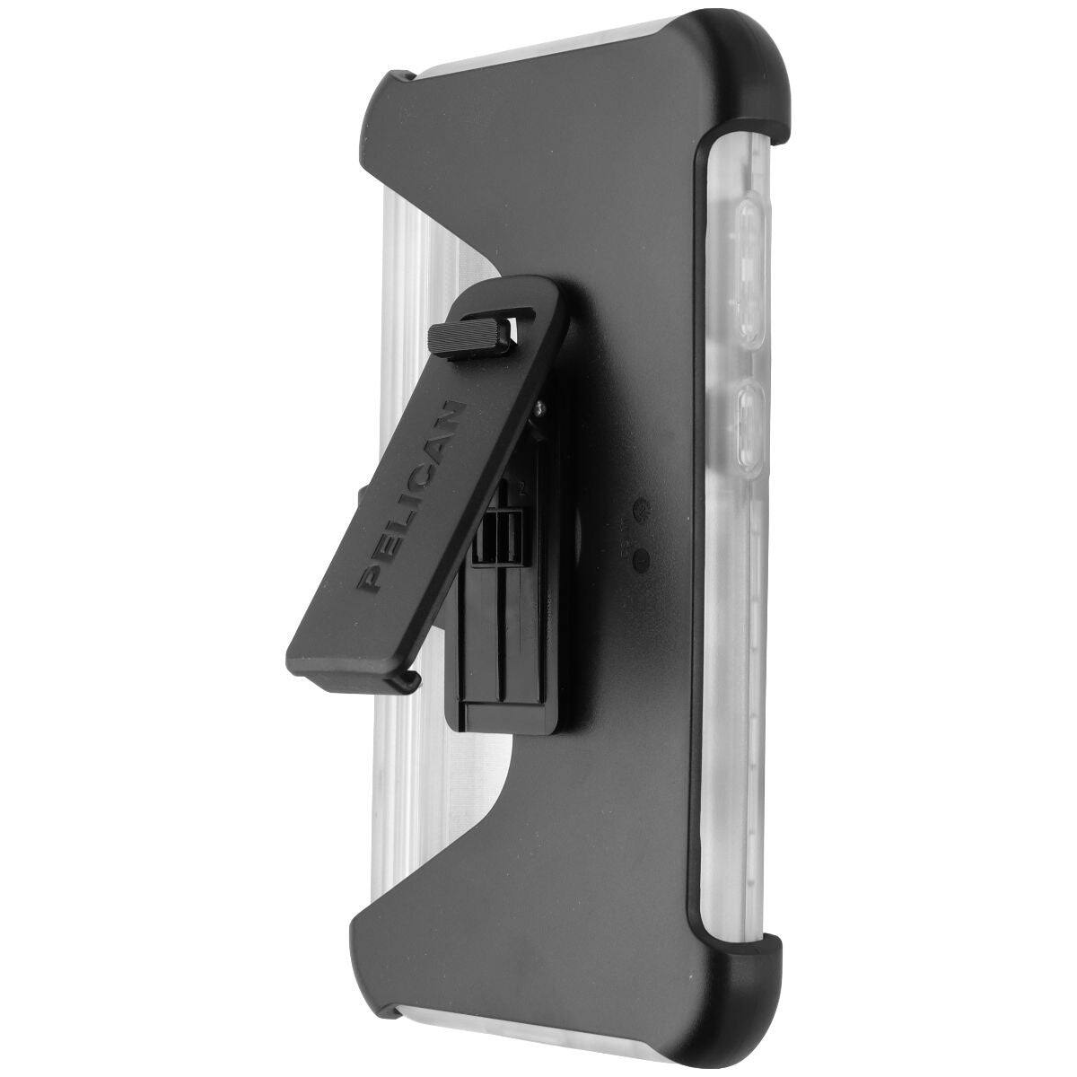 Left. Pelican - Pelican Voyager Clear Case and Holster for Samsung Galaxy (S23+) - Clear - Clear.