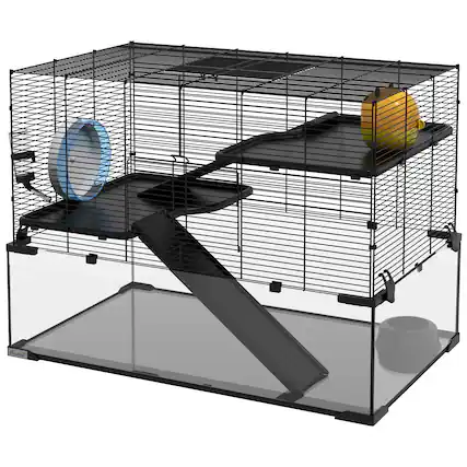 Front. Pawhut - Hamster Cage.
