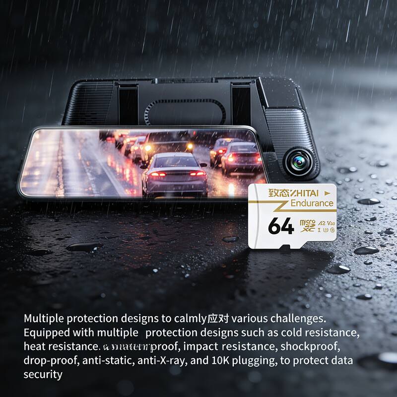 ZHITAI Endurance microSD 42 V30 64GB

Multiple protection designs to calmly handle various challenges. Equipped with multiple protection designs such as cold resistance, heat resistance, waterproof, impact resistance, shockproof, drop-proof, anti-static, anti-X-ray, and 10K plugging, to protect data security