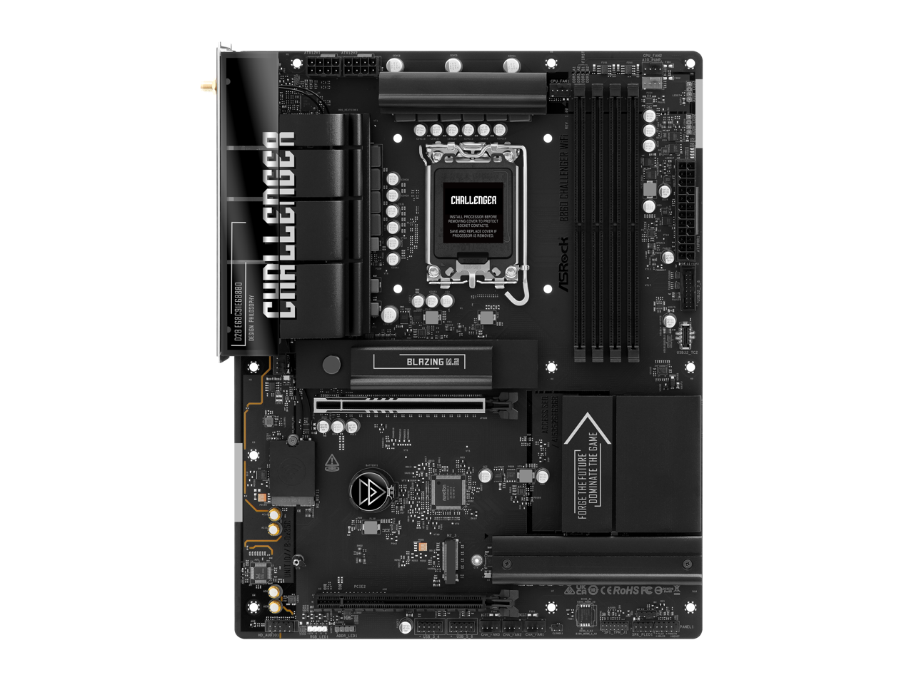 028 E68CSIE68880 | ! CNNGGGIDCN 028 DthinSN I FESNE 10//B-0435E 1n ... D Isa  CHALLENGER ci - - - - - - . addi I -. O- -deda Peoteao + - TND 1. BLAZING  Wih CHALLENGER BB60 ASRock 43 : 4150526FE068 GAME THE FUTURE THE DOMINATE FORGE CEROHS FC 0 ....