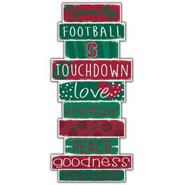Fan Creations - Stanford Cardinal 5'' x 24'' Celebrations Stack Sign - Multicolor