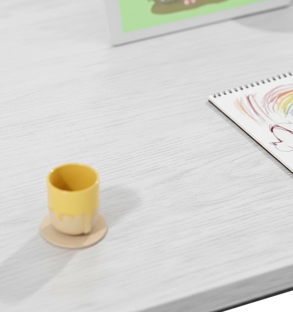 Left. AOITUN - Computer Small Office Desk 31 Inch - Perfect for Dorms and Small Spaces, Compact Writing Desk - White.