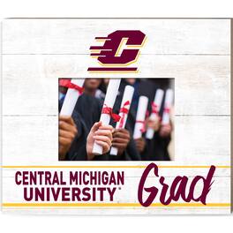Jardine - Central Michigan Chippewas 11'' x 13'' Grad Picture Frame - White
