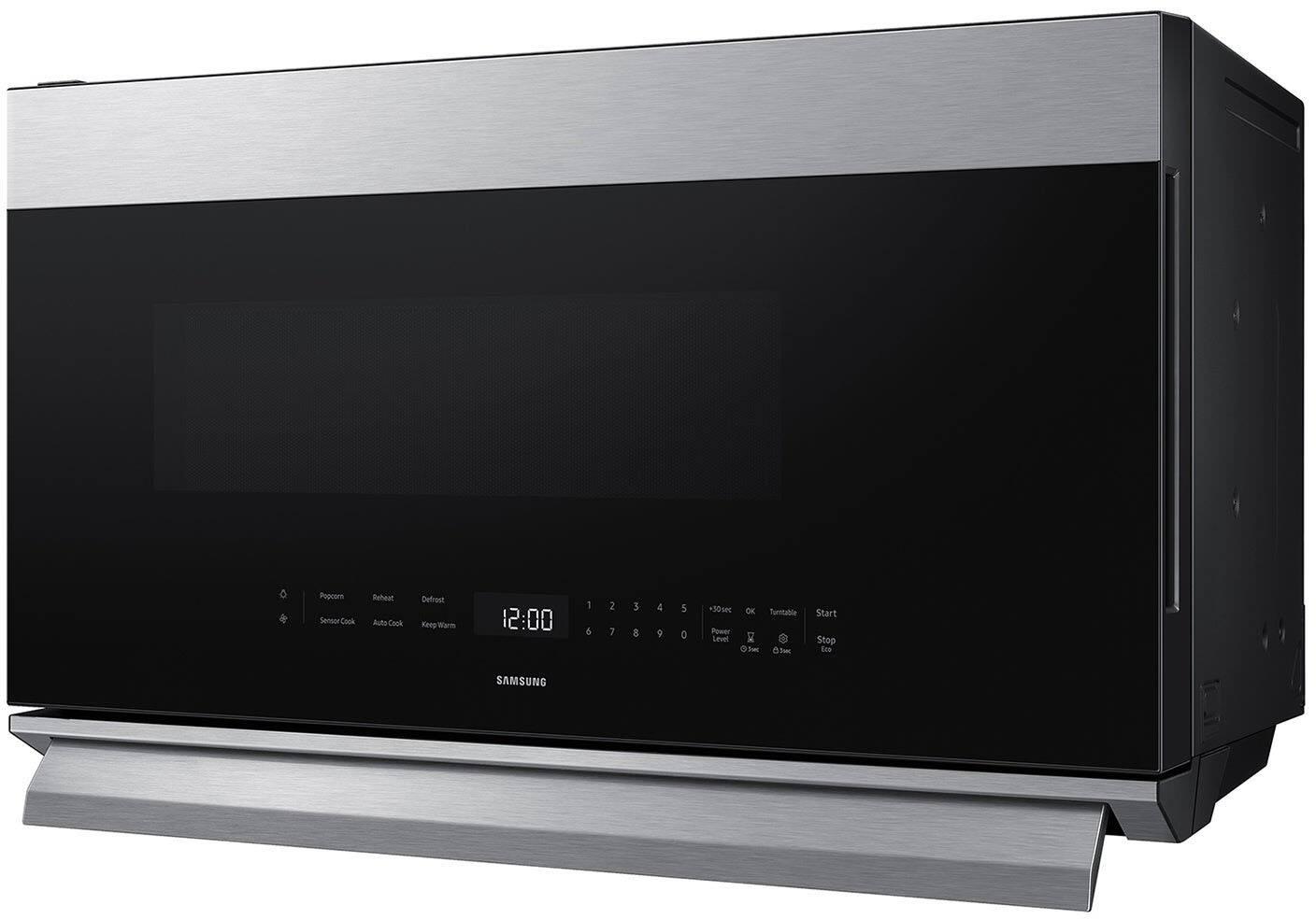 Popcorn  
Reheat  
Auto Cook  
Definesh Keep Warm  
12:00  
1 2 3 4 5  
6 7 8 9 0  
*30sec Power Levels  
OK Function  
Start Stop  
SAMSUNG