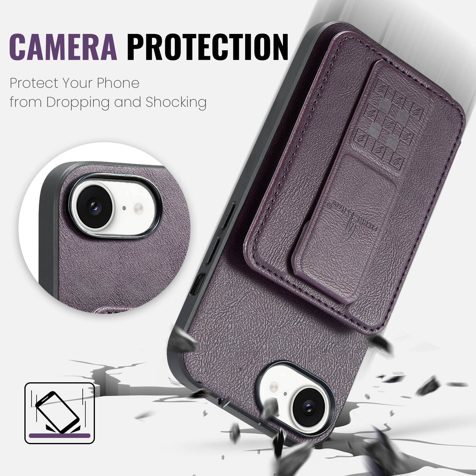 CAMERA PROTECTION  
Protect Your Phone from Dropping and Shocking