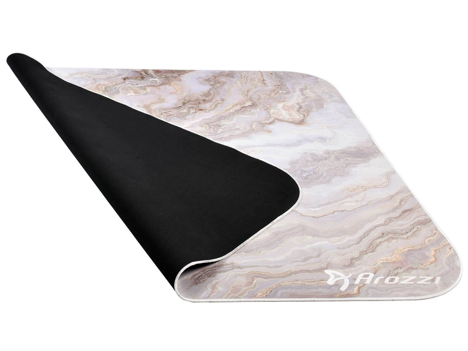 Alt View 11. Arozzi - Zona Quattro Floor Pad - White Marble.