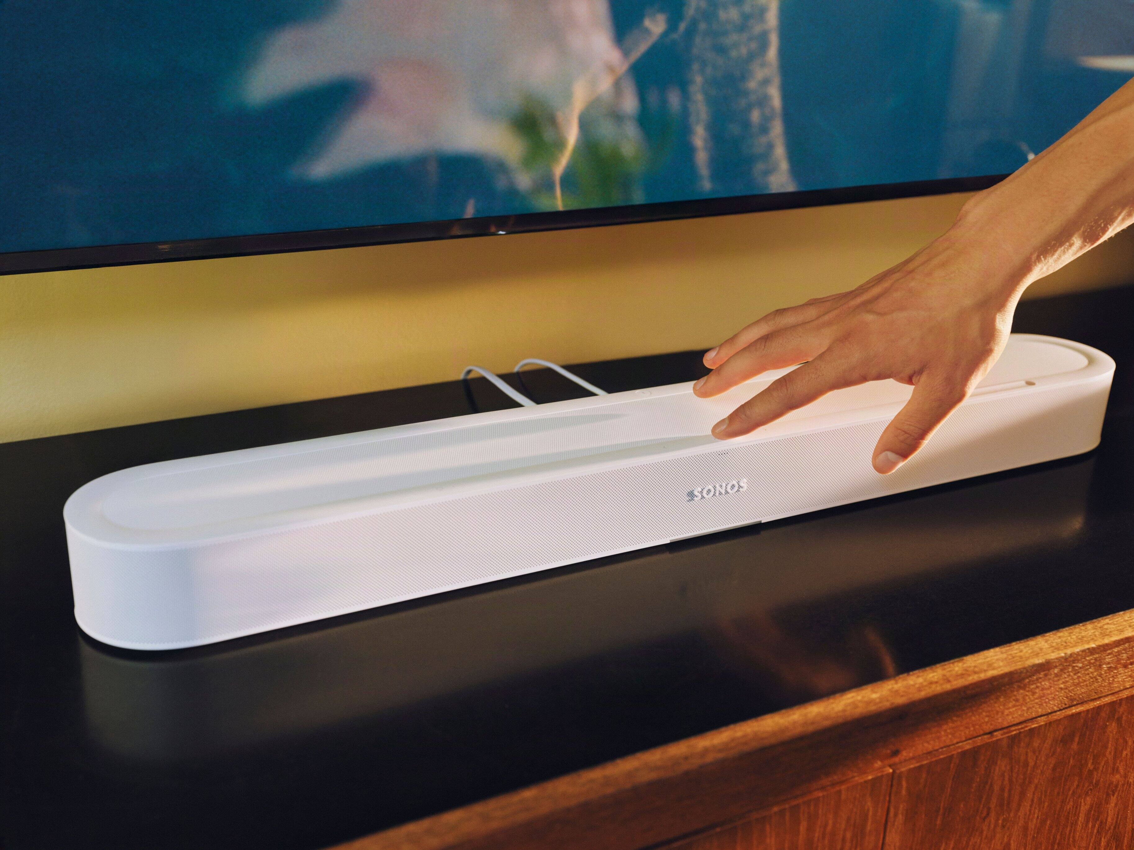 Alt View 7. Sonos - Beam Ultra 7.1.2 Channel Smart Soundbar with Dolby Atmos - White.