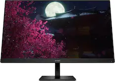 Front. HP - OMEN 32x 31.5" 4K UHD 144Hz Gaming Monitor 1ms, AMD FreeSync, 4 x 3 W Speaker DisplayPort, HDMI & USB-C, Height Tilt - Black.