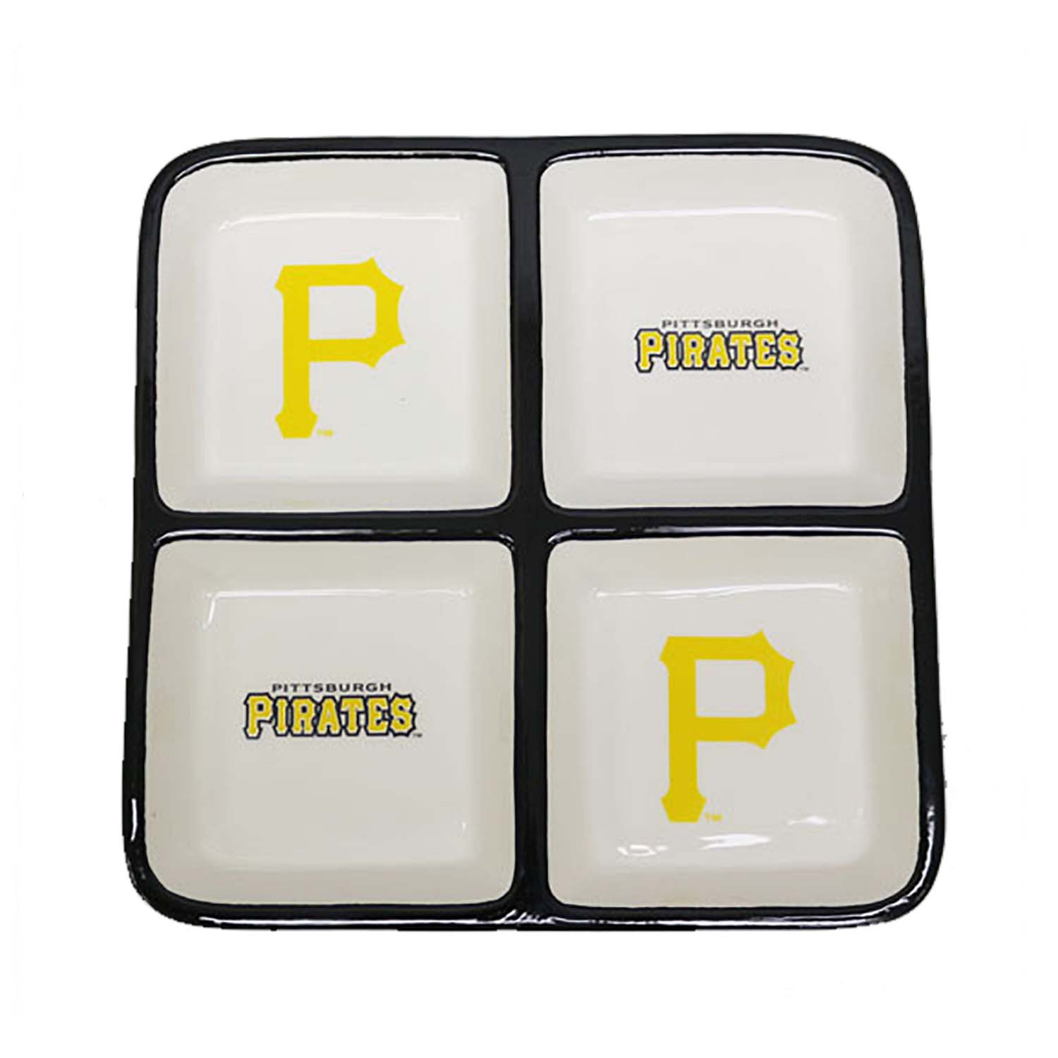 The Memory Company - Pittsburgh Pirates Square Tray - Multicolor