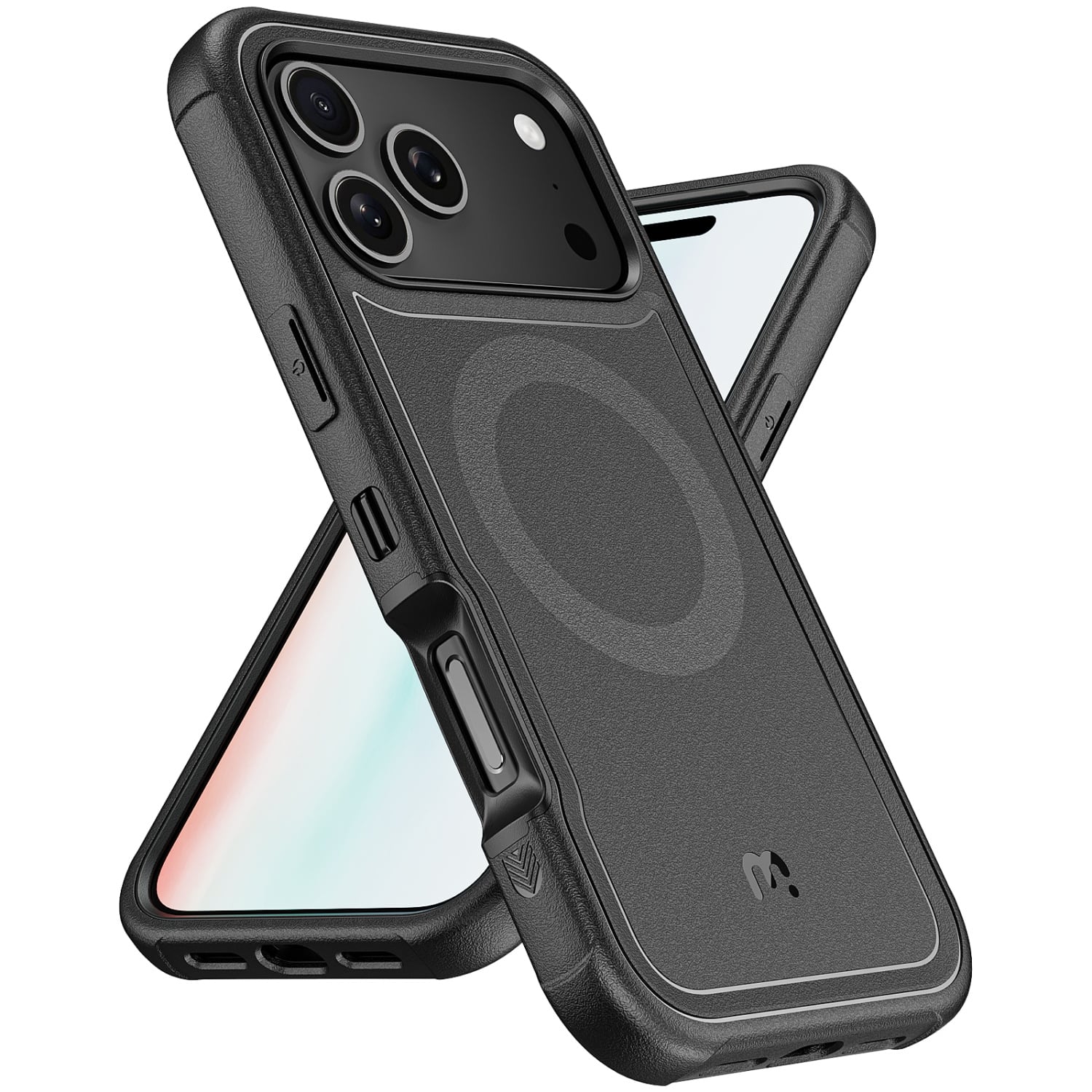 Mybat Pro - Maverick Series Rogue Edition MagSafe Case for Apple iPhone 17 Pro Max - Black