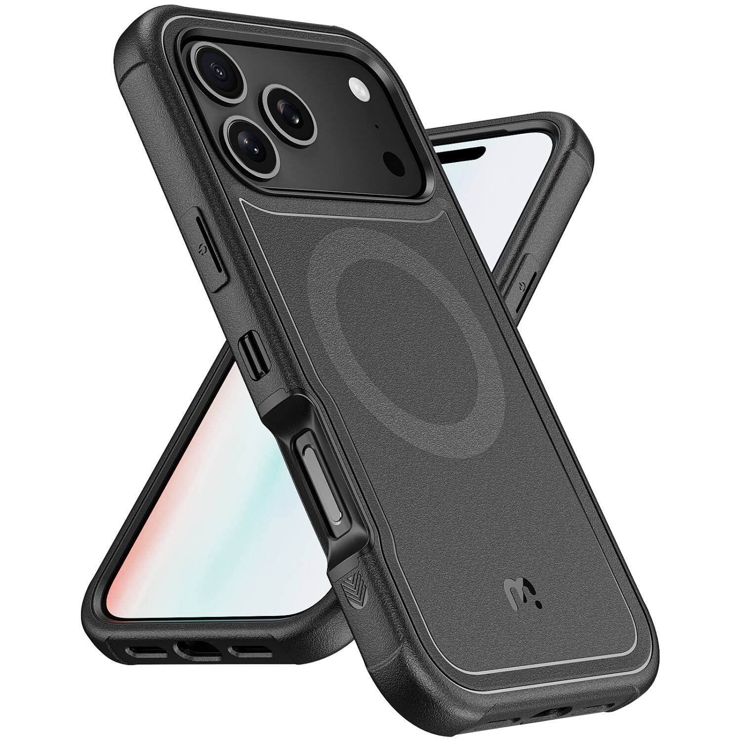 Mybat Pro - Maverick Series Rogue Edition MagSafe Case for Apple iPhone 17 Pro Max - Black