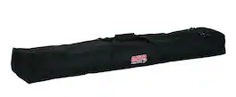 Gator - Deluxe Speaker Stand Bag, w/ Heavy-Duty Nylon Construction, Fits 2 Speaker Stands Under 50" & Dual Zippered Compartments