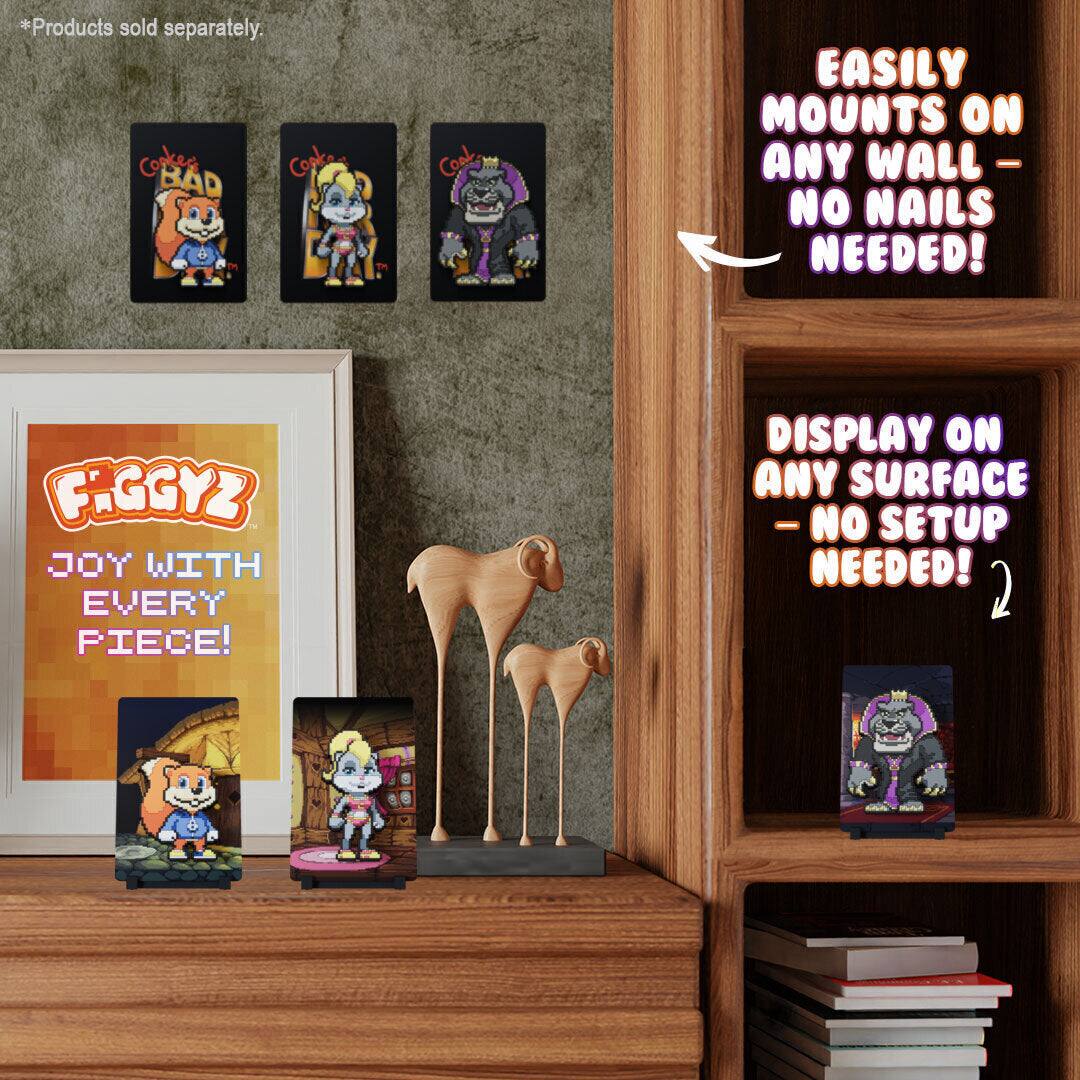 *Products sold separately.

EASILY MOUNTS ON ANY WALL - NO NAILS NEEDED!

DISPLAY ON ANY SURFACE - NO SETUP NEEDED!

JOY WITH EVERY PIECE!