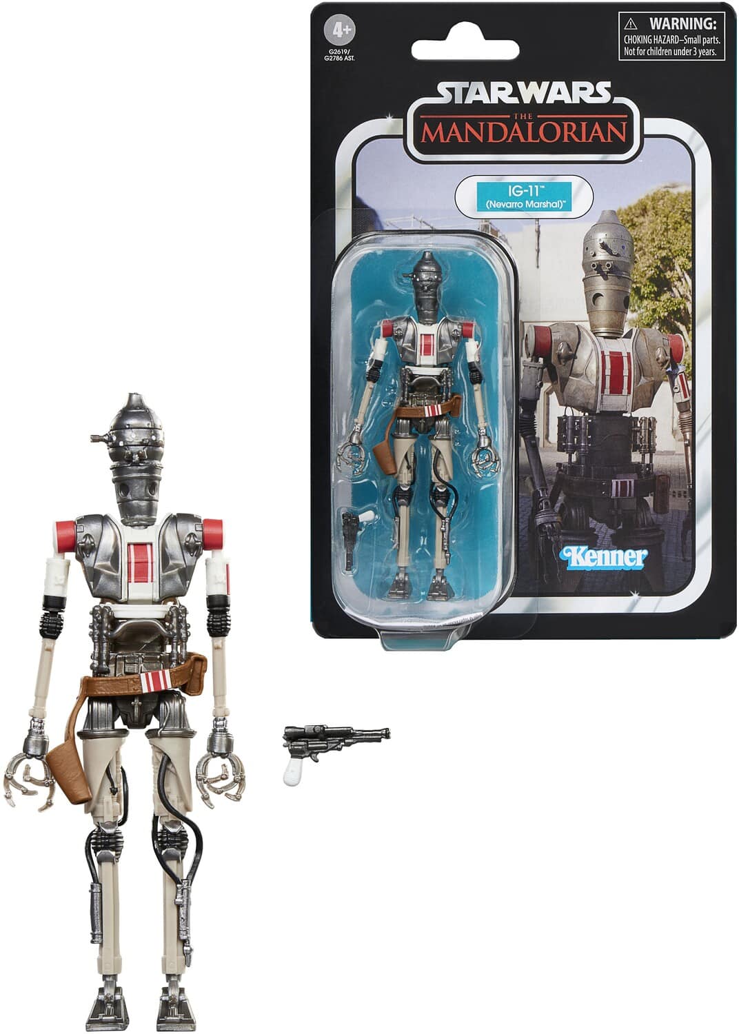 Hasbro - Star Wars: The Mandalorian - Vintage Collection - IG-11 (Nevarro Marshal) Action Figure - COLLECTIBLES - Multicolor price history on PriceWatchPro
