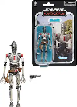 Hasbro - Star Wars: The Mandalorian - Vintage Collection - IG-11 (Nevarro Marshal) Action Figure - COLLECTIBLES - Multicolor