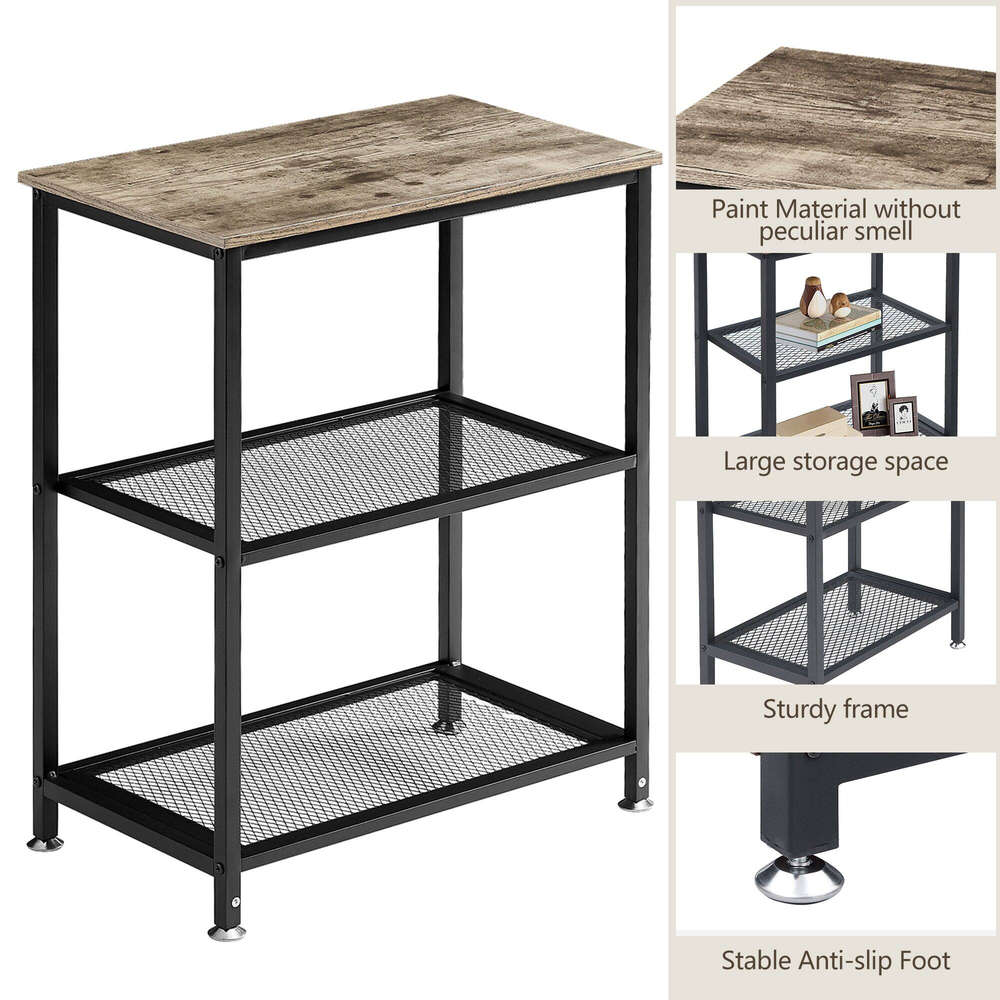 - Paint Material without peculiar smell
- Large storage space
- Sturdy frame
- Stable Anti-slip Foot